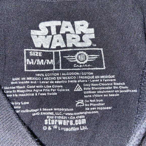 Star Wars tee shirt size meduim - Picture 3 of 3